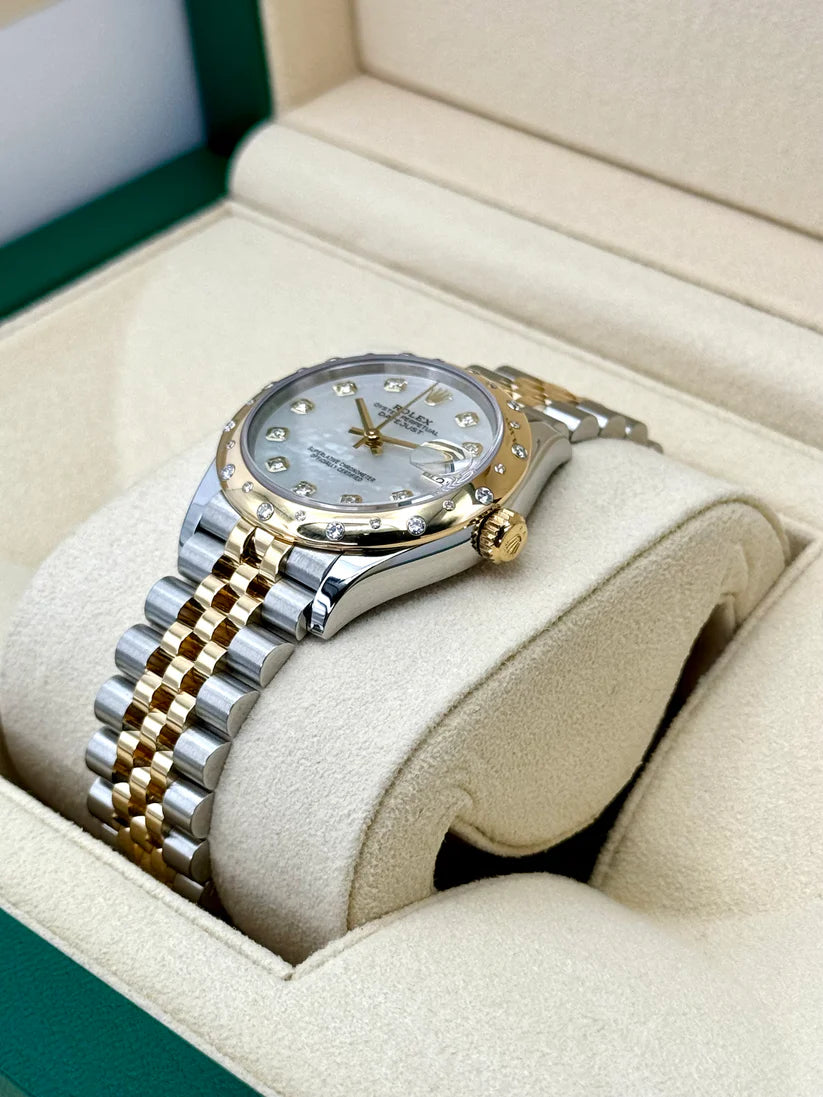 Rolex Datejust m278341-0025/0026 Mother-of-Pearl Dial 31mm Jubilee Bracelet - Image 4