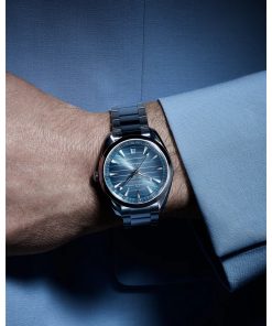 Alternative view of OMEGA Seamaster Aqua Terra 41mm Blue Dial Stainless Steel Bracelet 220.10.41.21.03.005