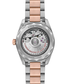Alternative view of Omega Seamaster Aqua Terra 150M 38 mm Blue Dial Stainless Steel and  Sedna�?18k Rose Gold Bracelet 220.20.38.20.03.001