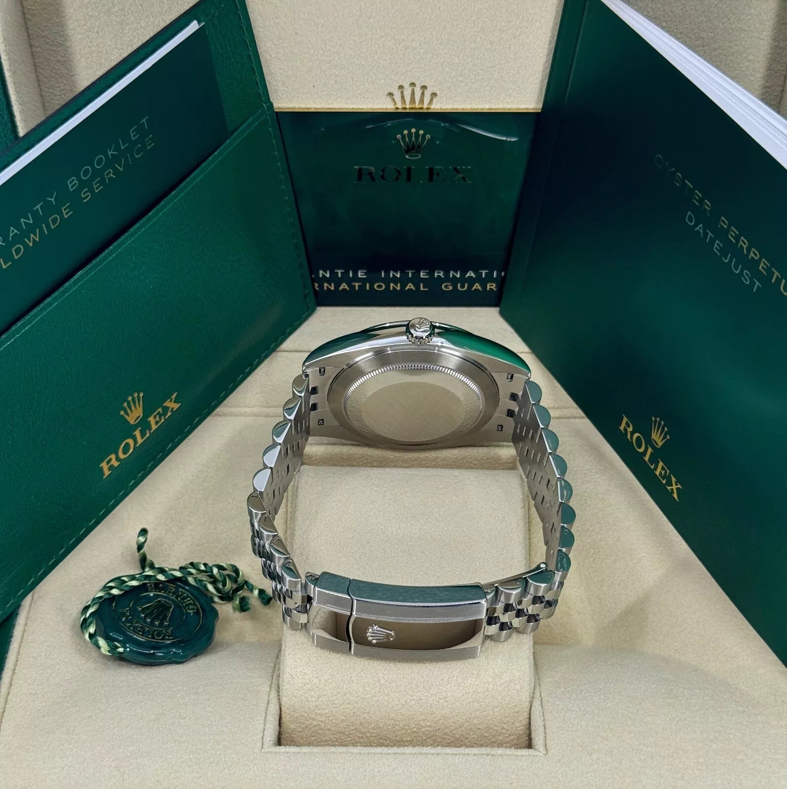 Rolex Datejust 41mm 126300 Black Index Oyster 41mm Stainless Steel Watch - Image 9
