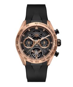 TAG Heuer Carerra Chronograph Tourbillon Extreme Sport 44mm Mens Watch Grey CBU5050.FT6273