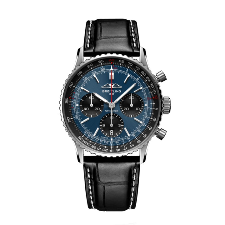Breitling AB0139241C1A1 Navitimer B01 Blue Dial - Νew - Image 5