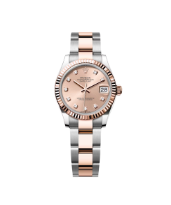 Alternative view of Rolex Datejust m278271-0023/0024 Rose 31mm Dial Oyster Bracelet Watch