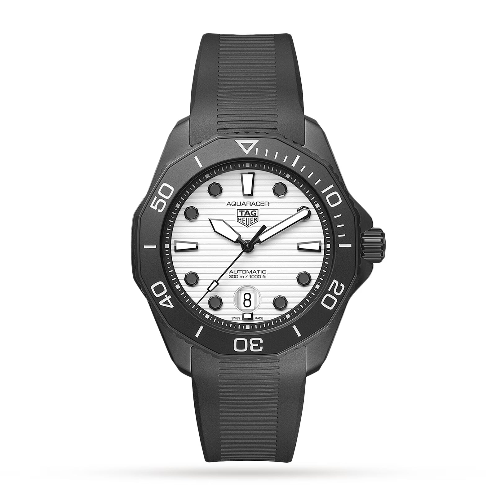 TAG Heuer Night Diver Aquaracer Calibre 5 43mm Mens Watch WBP201D.FT6197