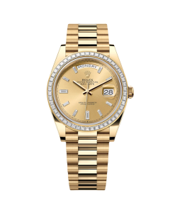Rolex Day-Date 40mm 228398TBR-0002 Champagne Dial President Watch