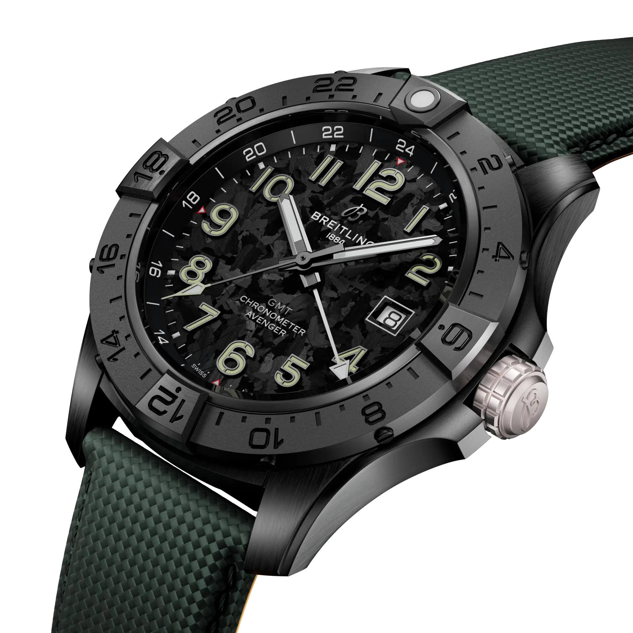 Breitling Avenger Automatic GMT 44mm Night Mission S32320101B1X1 - Image 2