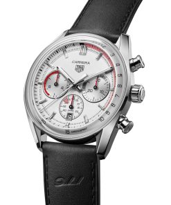 Alternative view of TAG Heuer Carrera Chronosprint X Porsche Special Edition 42mm Mens Watch Silver CBS2011.FC6529
