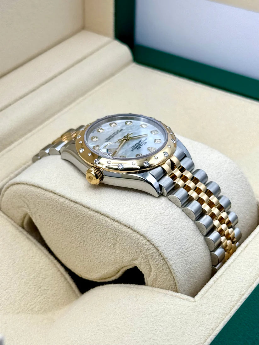 Rolex Datejust m278341-0025/0026 Mother-of-Pearl Dial 31mm Jubilee Bracelet - Image 7