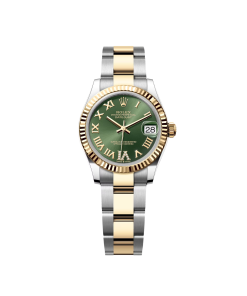 Rolex Datejust m278273-0015/0016 31mm Olive Green Dial Stainless Steel and Yellow Gold Oyster Watch