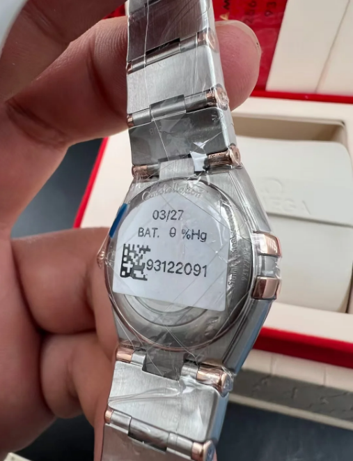 Omega Constellation Ladies' Selection 25mm steel �?Sedna�?gold on steel �?Sedna�?gold 131.25.25.60.55.001 - Image 7