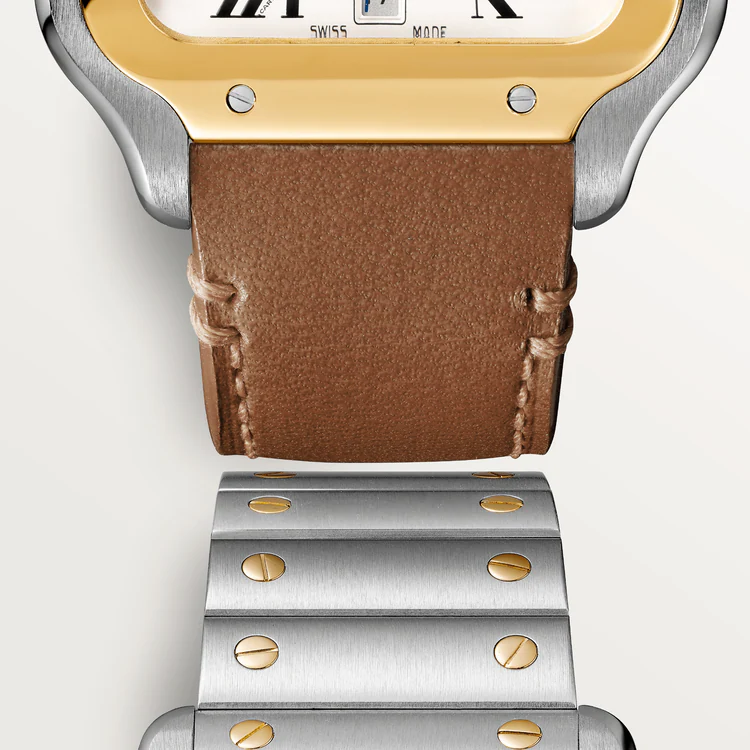 Cartier SANTOS Gold Mix 39mm - Image 3