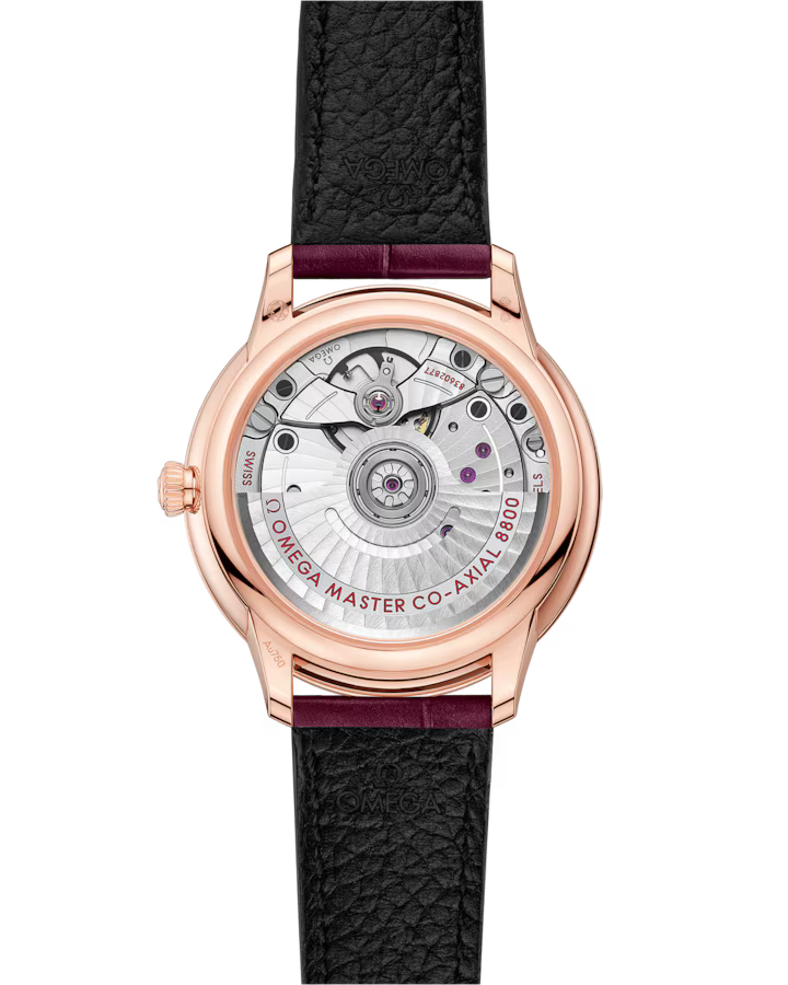 Omega De Ville Prestige 34mm White Dial with Diamonds Sedna�?18k Rose Gold Strap 434.58.34.20.55.001 - Image 2