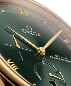 Alternative view of Omega De Ville Prestige 41 mm Green Dial 18k Yellow Gold Strap 434.53.41.21.10.001