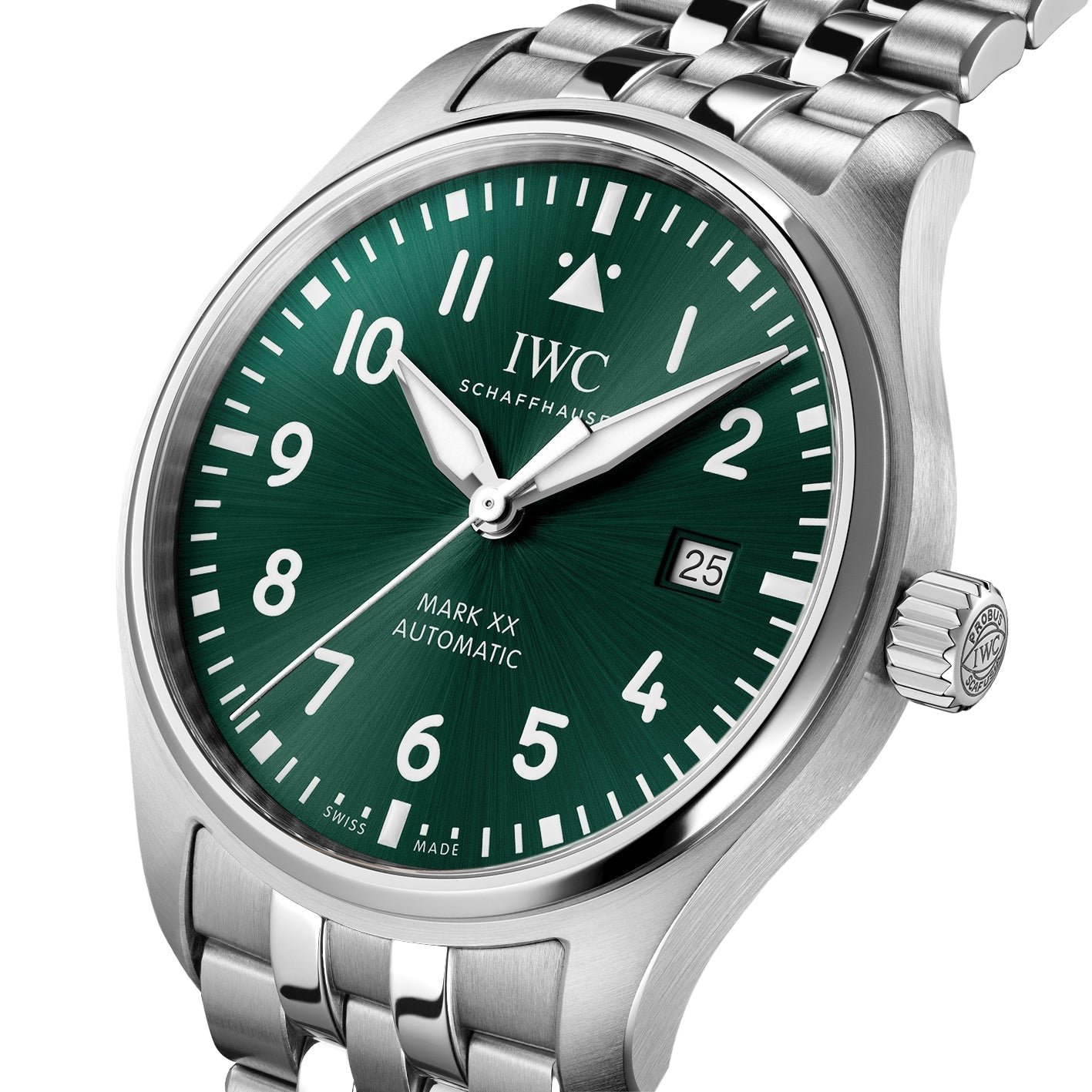 IWC Pilot's Mark XX 40mm Mens Watch Green IW328206 - Image 2