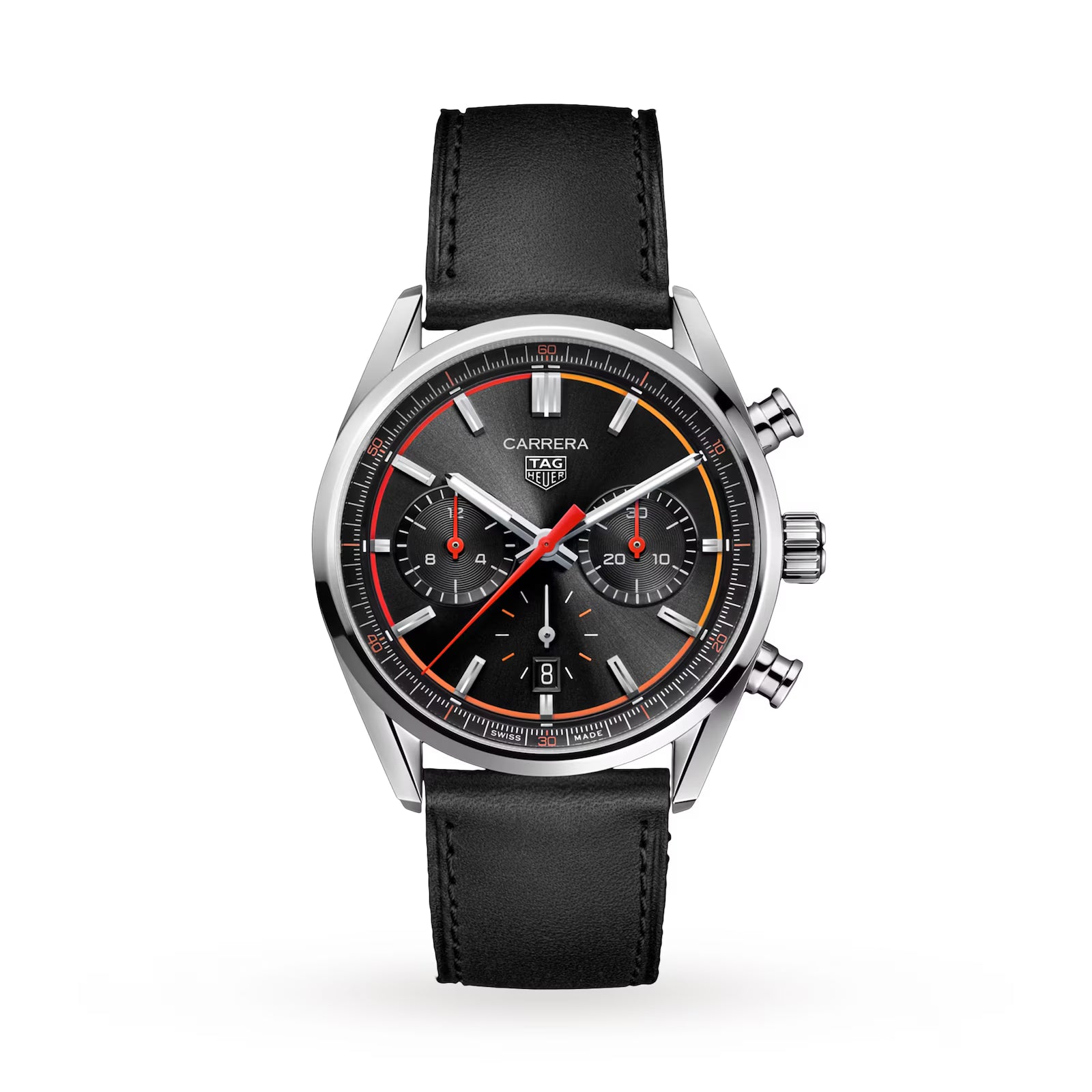 TAG Heuer Carrera Chronograph 42mm Mens Watch Black CBN201C.FC6542