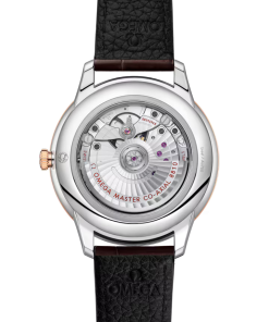 Alternative view of Omega De Ville Prestige 41 mm Linen Dial Stainless Steel and Sedna�?18k Rose Gold Strap 434.23.41.21.09.001