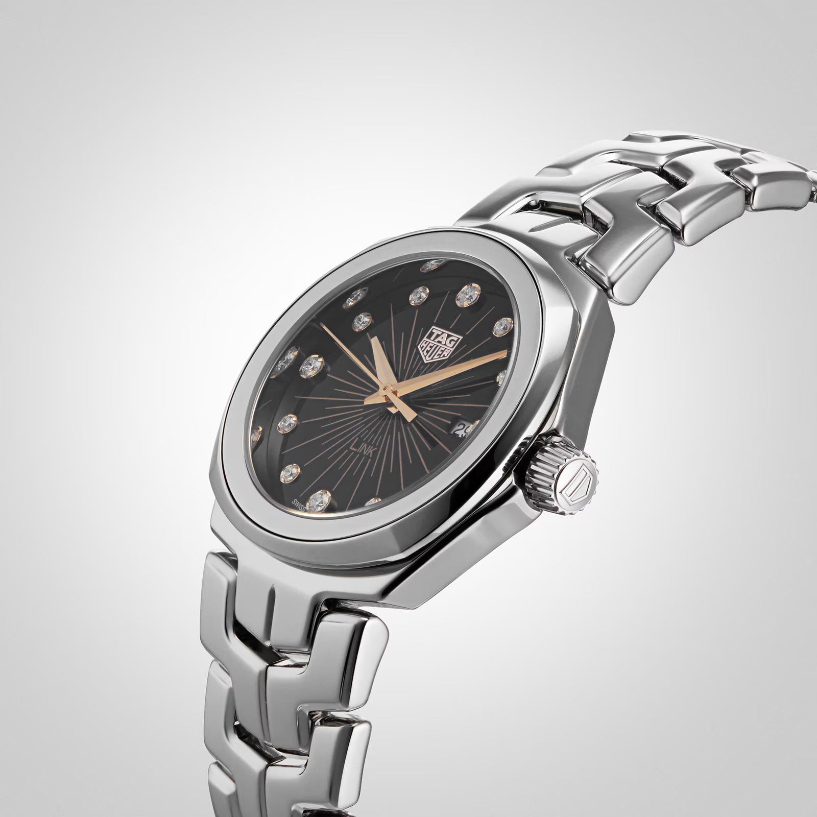 TAG Heuer Link Quartz 32mm Ladies Watch WBC131F.BA0649 - Image 5