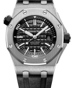 Audemars Piguet OFFSHORE DIVER Black Dial 42mm 15710ST.OO.A002CA.01