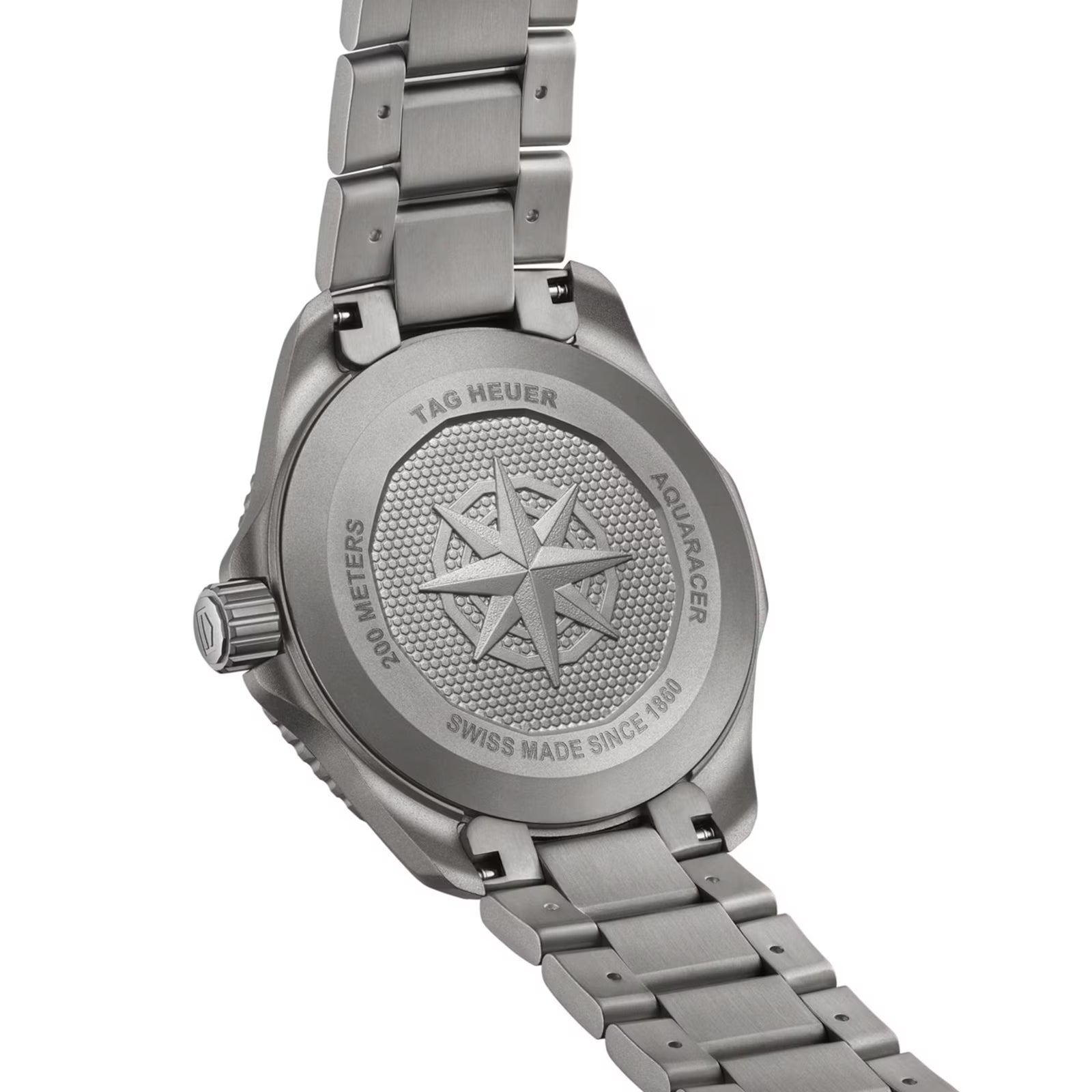 TAG Heuer Aquaracer Professional 200 Solargraph Titanium 40mm Mens Watch Blue WBP1182.BF0000 - Image 3