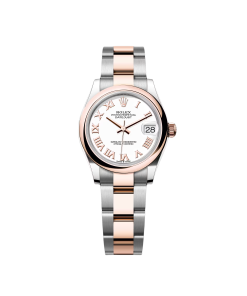 Alternative view of Rolex Datejust m278241-0001/0002 White 31mm Dial Oyster Bracelet Watch