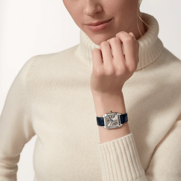 Cartier SANTOS-DUMONT Blue 36mm - Image 12