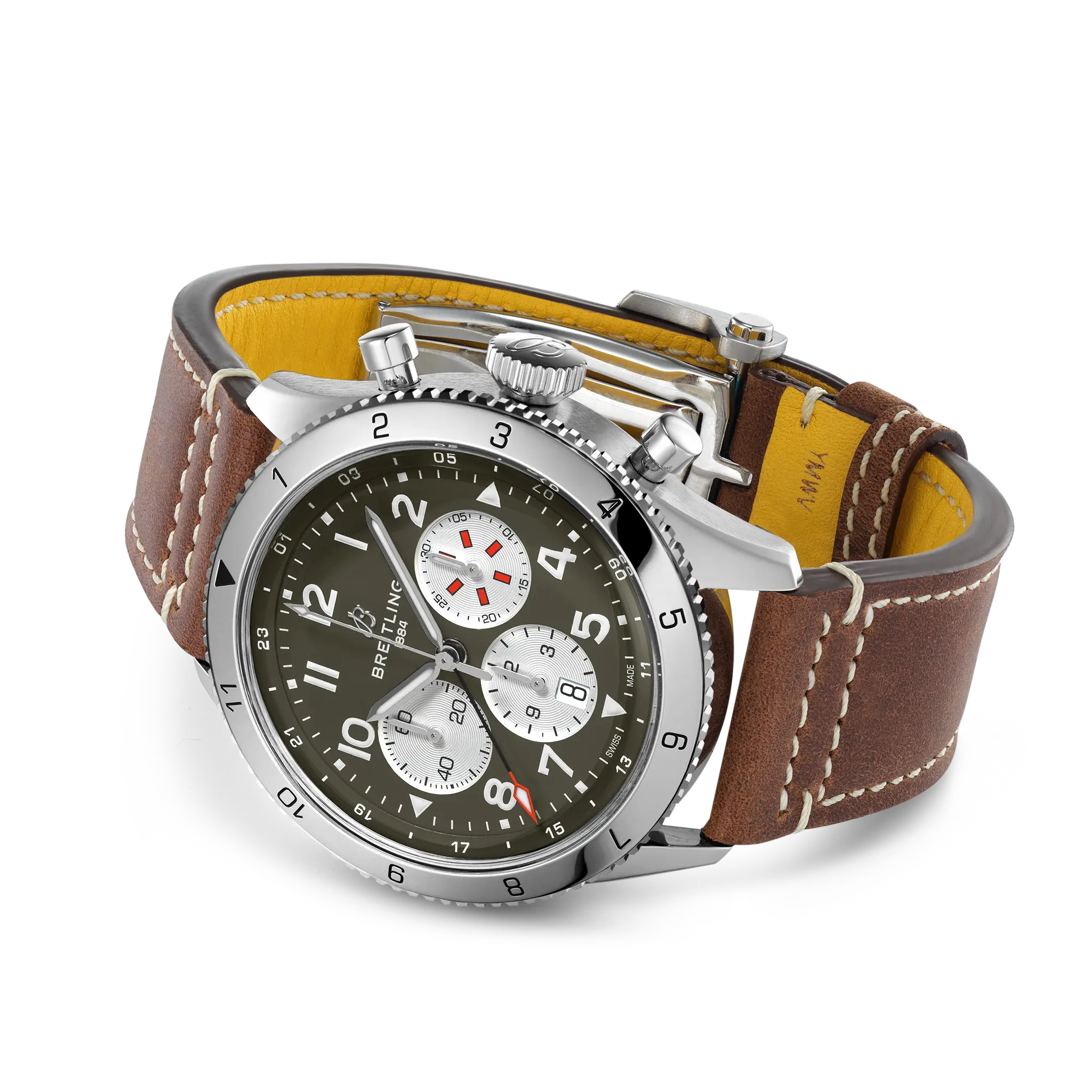 Breitling Aviator Super Avi B04 Curtiss Warhawk 46mm AB04452A1L1X1 - Image 3