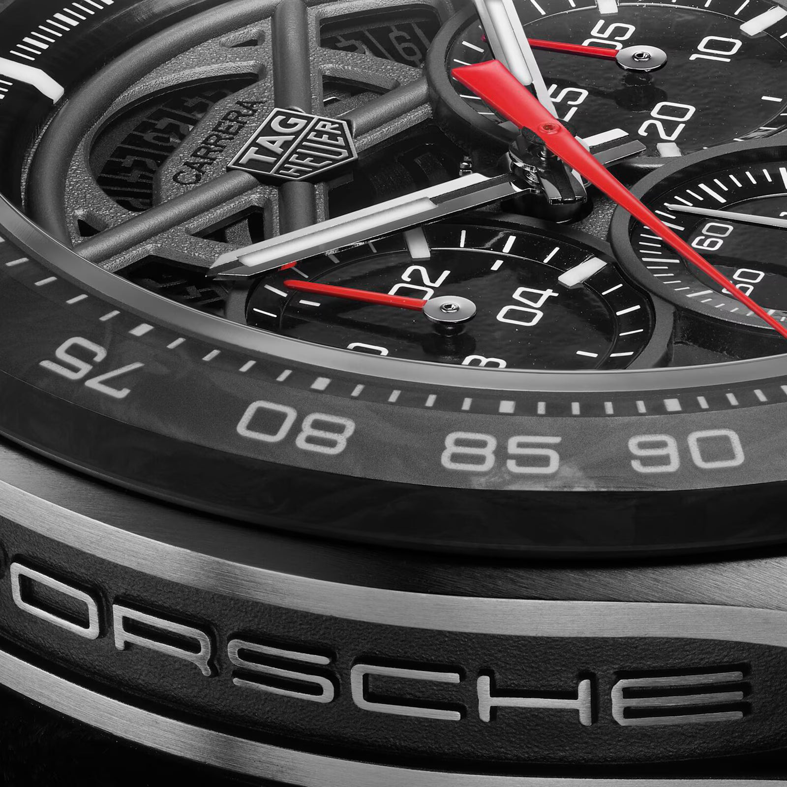 TAG Heuer Carrera Porsche Limited Edition 44mm Mens Watch Skeleton CBU2010.FT6267 - Image 3