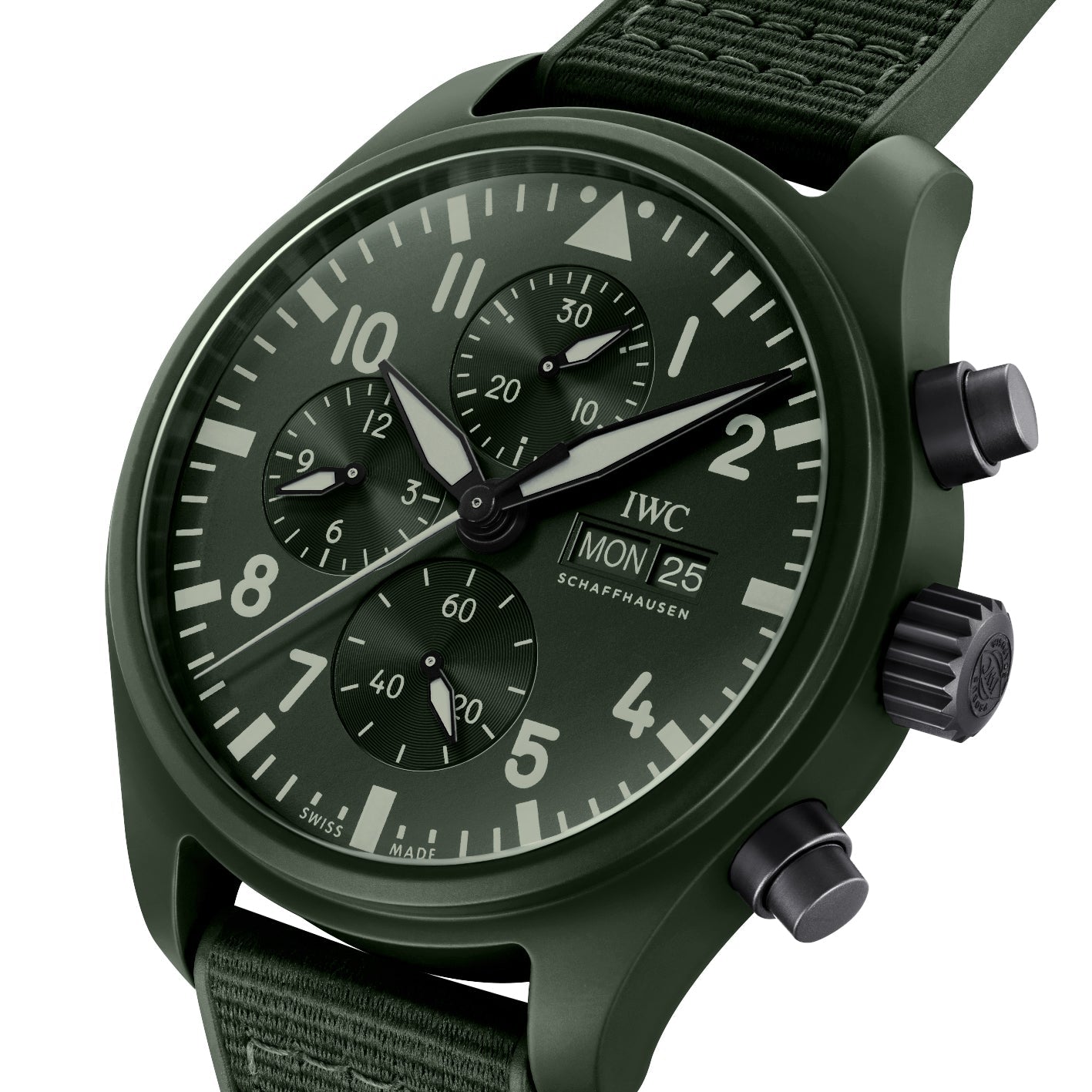 【Top replica】IWC-Pilot's Watch Chronograph TOP GUN Woodland (IW389106) - Image 5