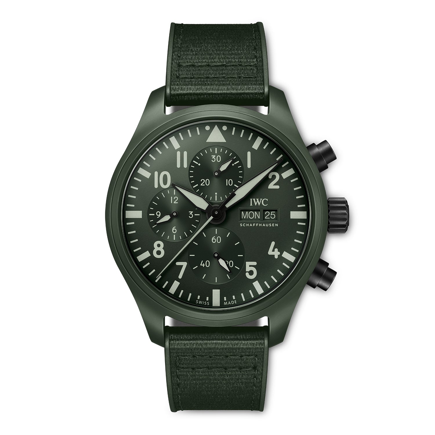 【Top replica】IWC-Pilot's Watch Chronograph TOP GUN Woodland (IW389106)