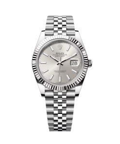 Rolex  Datejust 41mm 126334 Silver Index Jubilee Stainless Steel Mens Watch