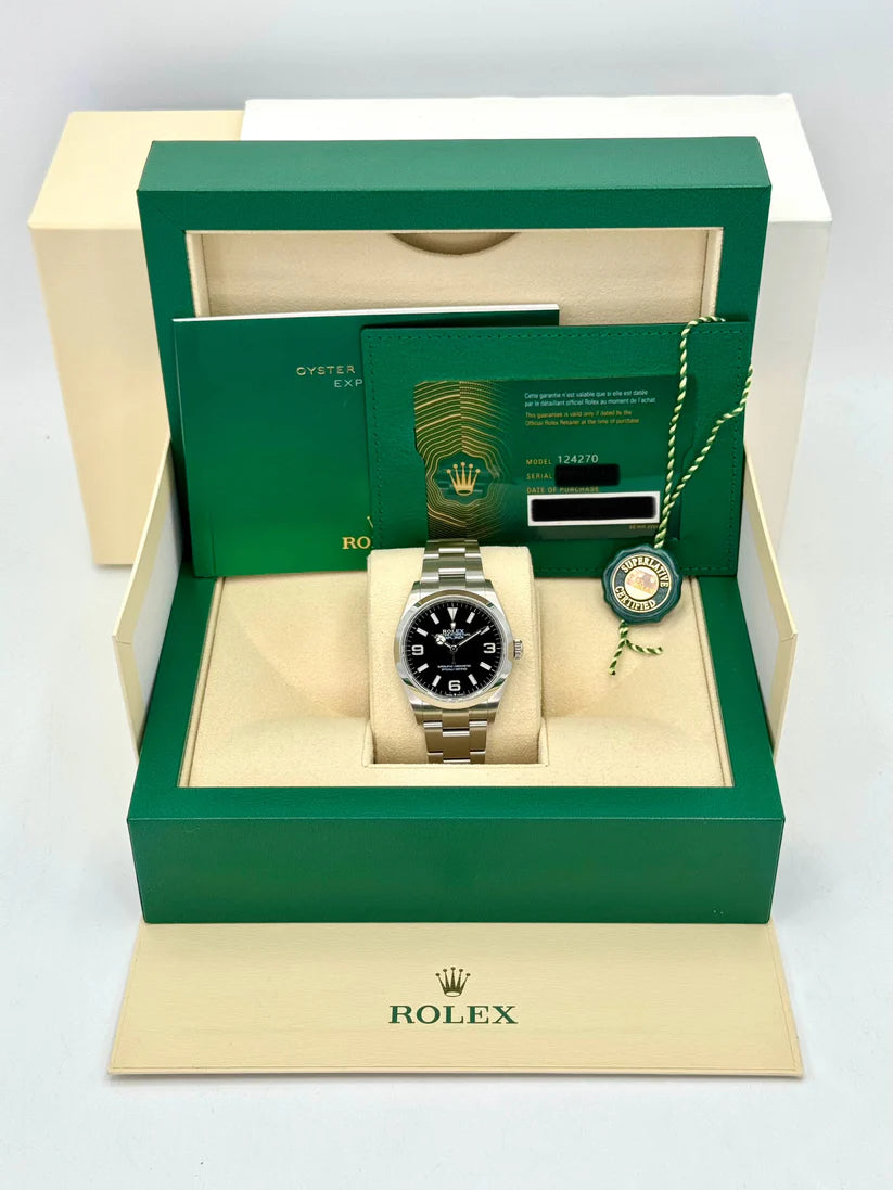 Rolex Explorer 124270 Black 36mm Men’s Watch - Image 11