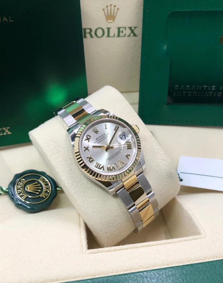 Rolex Datejust m278273-0003/0004 31mm Silver Dial Stainless Steel and Yellow Gold Oyster Watch - Image 3