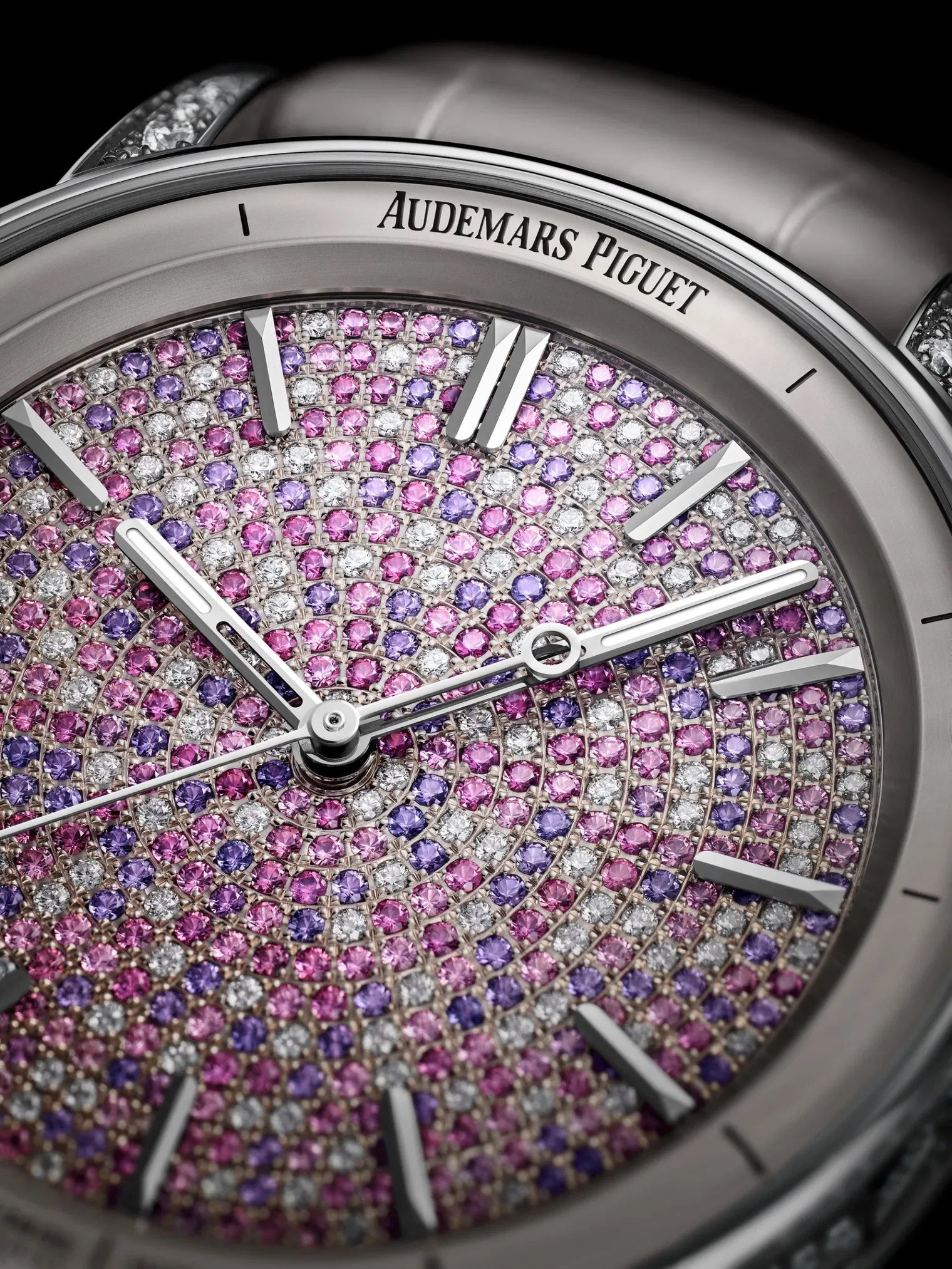 Audemars Piguet Code 11.59 Selfwinding White Gold 38 mm Pink Sapphires & Diamond Dial | 77410BC.ZZ.D132CR.01 - Image 3