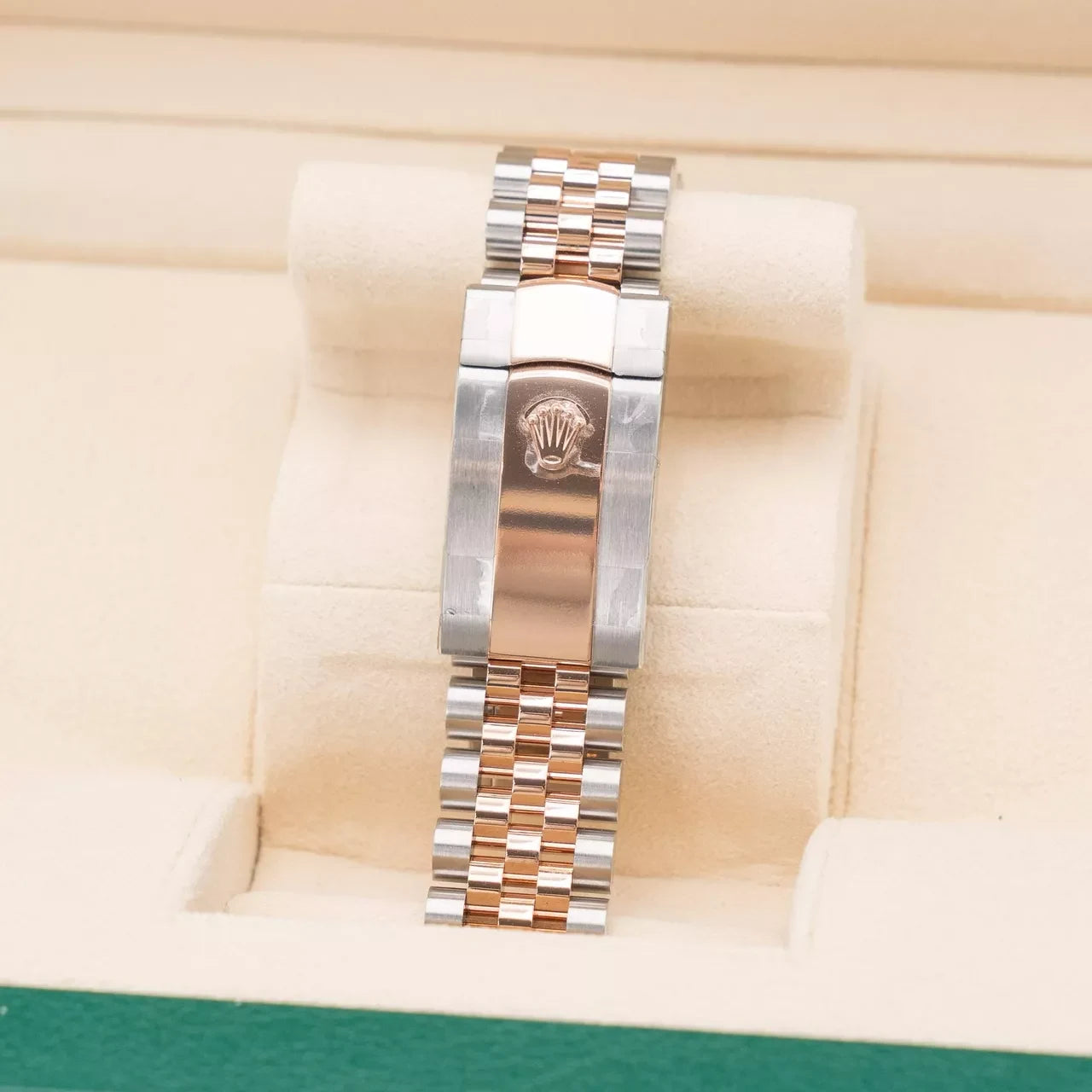 Rolex Datejust 41mm 126301 Sundust Index Oyster Steel and Everose Gold Watch - Image 7