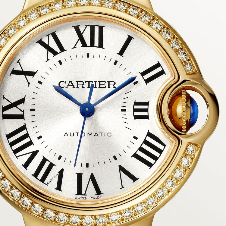Cartier BALLON BLEU Diamond Yellow Gold 33mm - Image 4