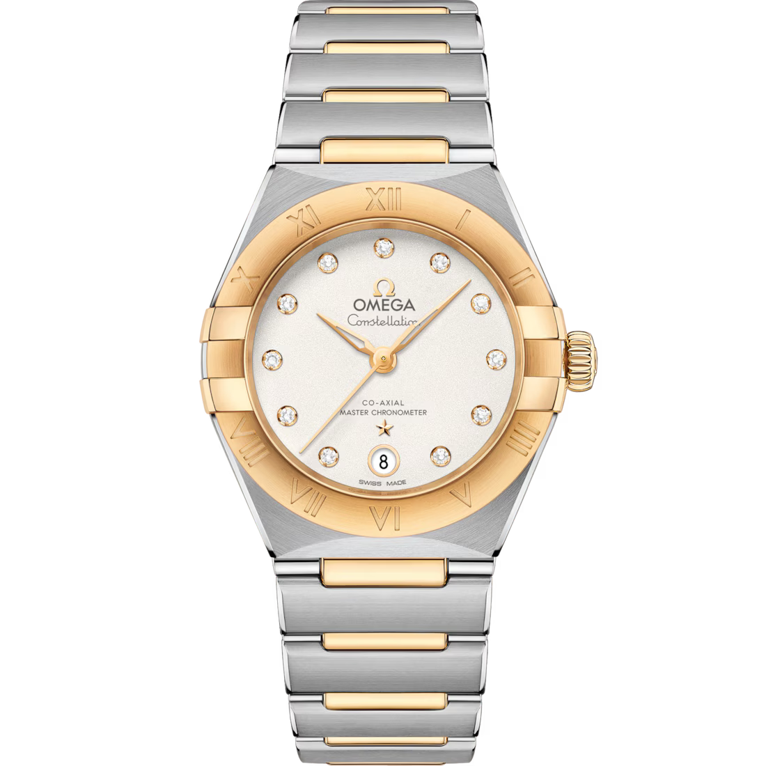 Omega Constellation Ladies' Selection 29mm steel �?yellow gold on steel �?yellow gold 131.20.29.20.52.002