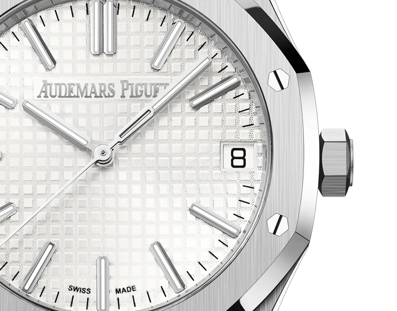 Audemars Piguet ROYAL OAK Silver-Toned Dial 41mm - Image 3