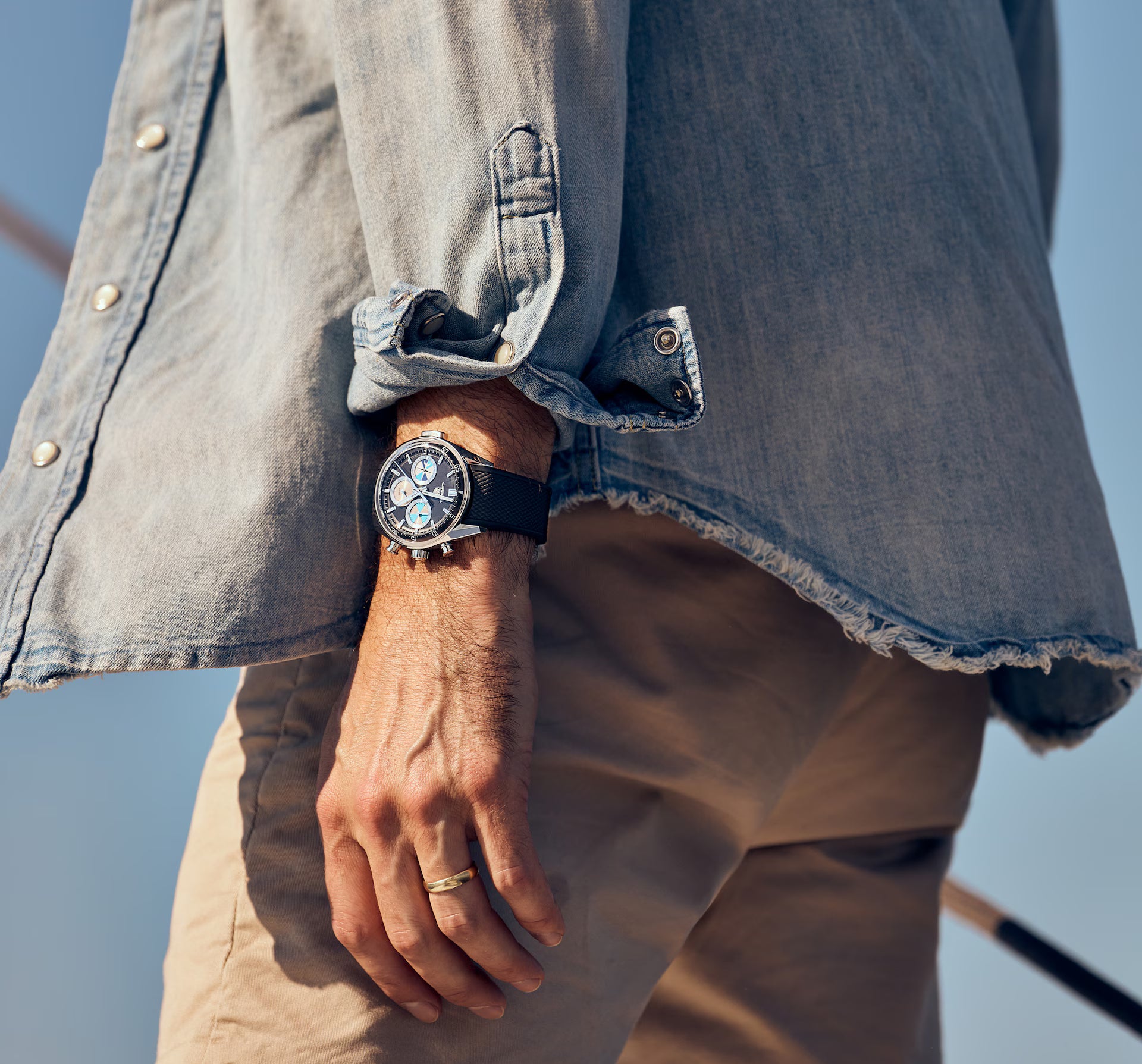 TAG Heuer Carrera Chronograph Seafarer x Hodinkee Automatic 42mm CBS2014.FT6293 - Image 12