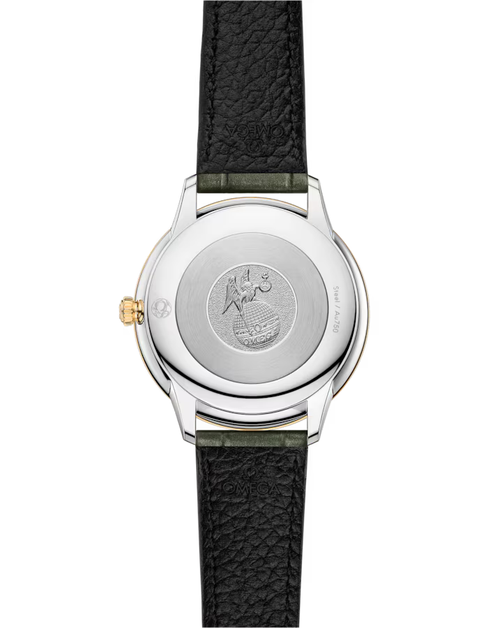 Omega De Ville Prestige 30 mm Silver Dial with Diamonds Stainless Steel and 18k Yellow Gold Strap 434.23.30.60.52.002 - Image 2