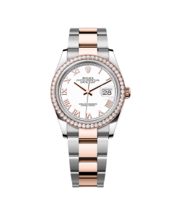 Alternative view of Rolex  Datejust 36mm 126281 White Dial