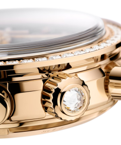 Alternative view of Omega Speedmaster 38 Green Dial 38mm with Diamond Moonshine�?18k Rose Gold Strap 324.58.38.50.60.001