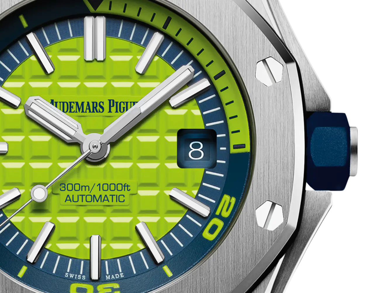 Audemars Piguet OFFSHORE DIVER Green Dial 42mm 15710ST.OO.A038CA.01 - Image 2