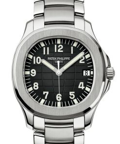 Patek Philippe Aquanaut Black Dial Stainless Steel Automatic Men's Watch 5167-1A 5167/1A