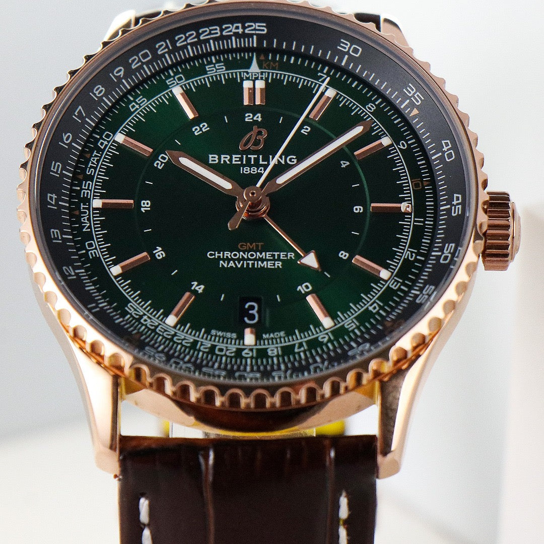 Breitling Navitimer Automatic GMT 41mm R32310251L1P1 - Image 4