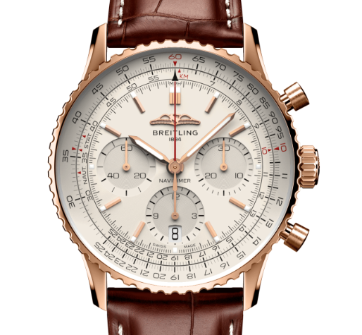 Breitling RB0139211G1P1 Navitimer B01 Silver Dial - Νew - Image 2
