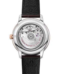 Alternative view of Omega De Ville Prestige 40 mm Silver Dial Stainless Steel and Sedna�?18k Rose Gold Strap 434.23.40.20.02.001
