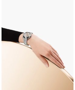 Alternative view of Omega Seamaster Aqua Terra SHADES 34 mm Sandstone Dial Stainless Steel Bracelet 220.10.34.20.09.001