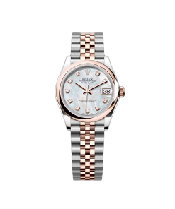 Rolex Datejust m278241-0025/0026 White Mother-of-Pearl 31mm Dial Oyster Bracelet Watch