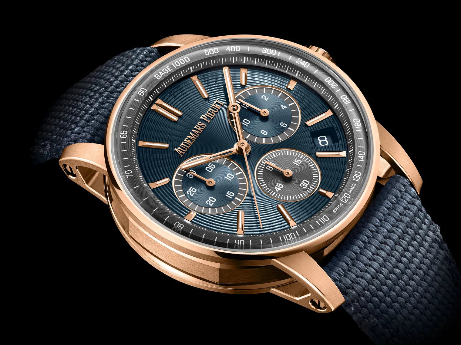 Audemars Piguet Code 11.59 Blue Dial Blue Rubber Strap 41mm 26393OR.OO.A348KB.01 - Image 2