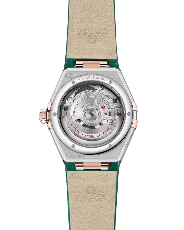 Omega Constellation Ladies' Selection 29mm steel �?Sedna�?gold on leather strap 131.23.29.20.99.001 - Image 2
